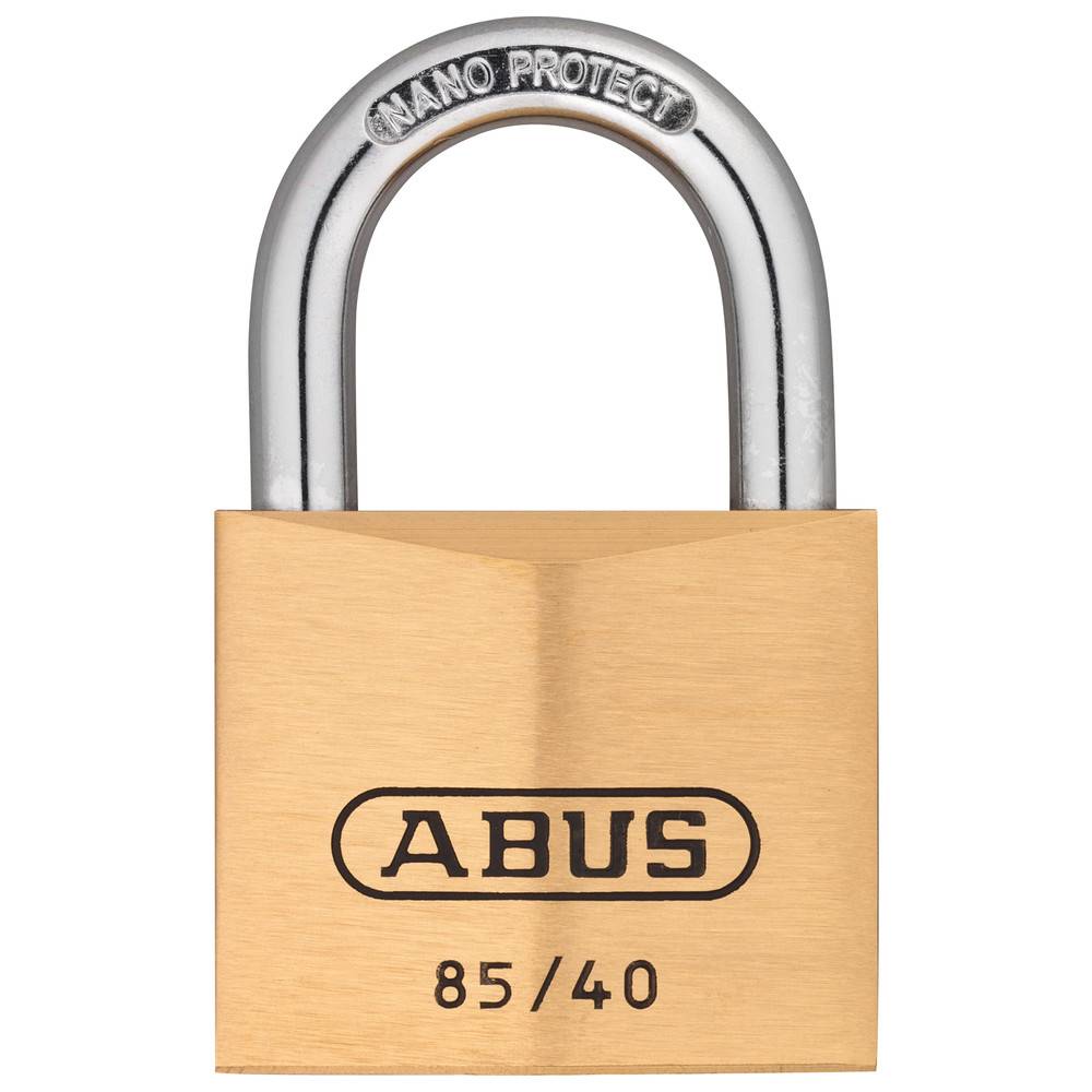 Abus Vorhangschloss Marine aus Messing 65IB/40, Breite 40 mm-0