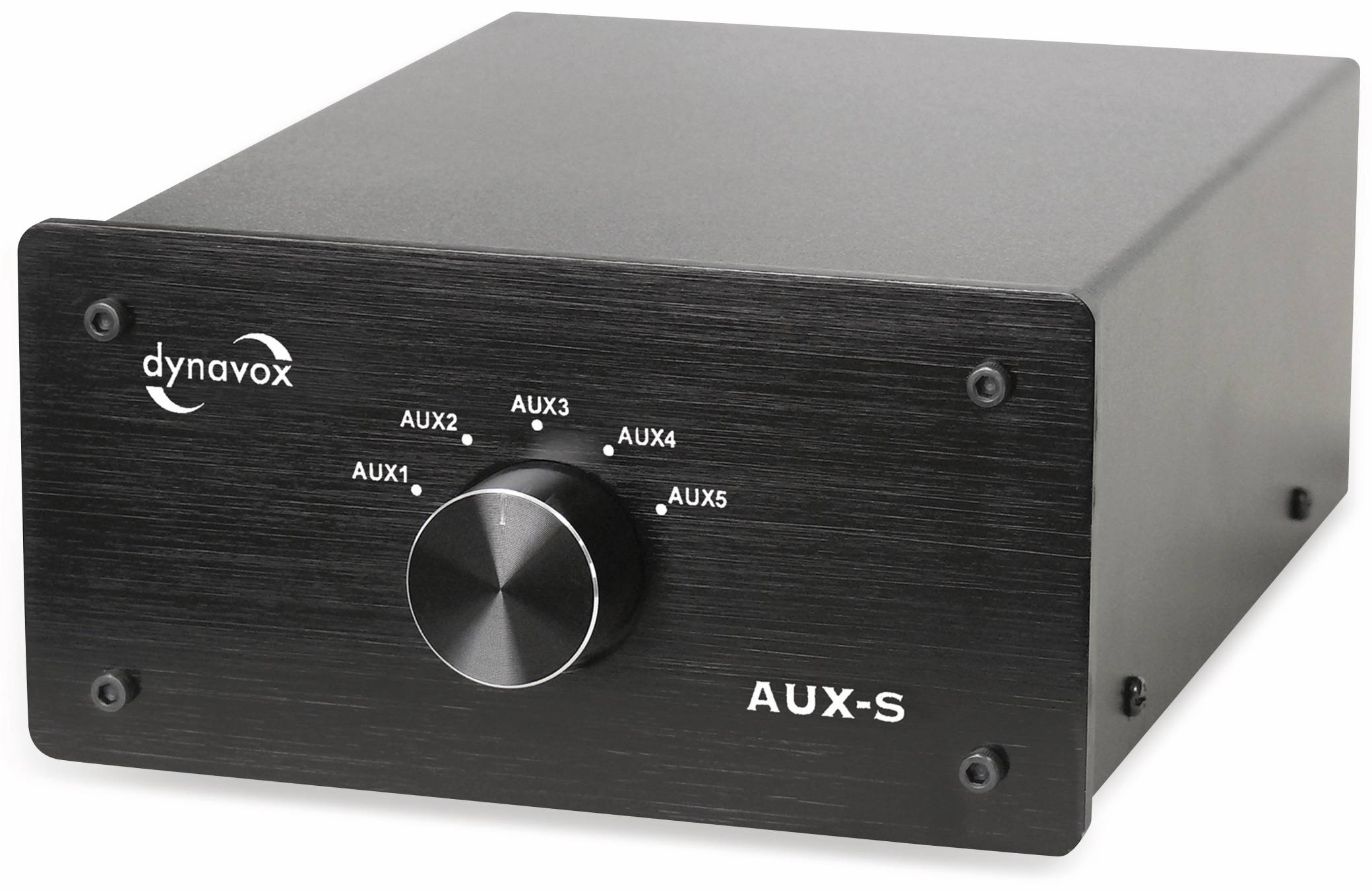 DYNAVOX Eingangs-Erweiterung/Umschalter AUX-S, schwarz-0