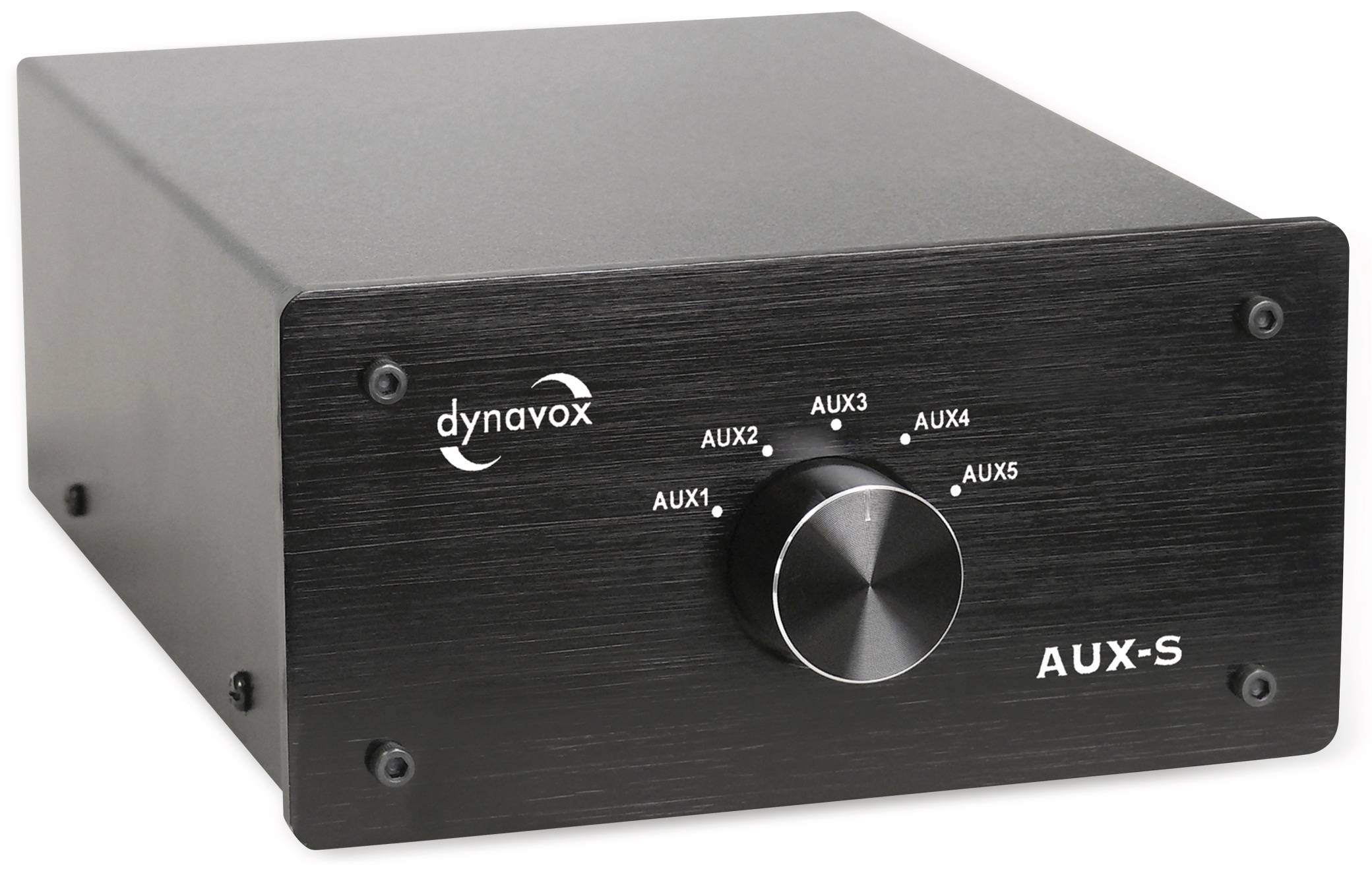 DYNAVOX Eingangs-Erweiterung/Umschalter AUX-S, schwarz-1