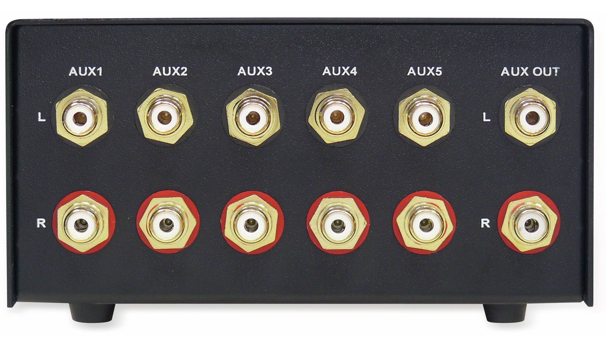 DYNAVOX Eingangs-Erweiterung/Umschalter AUX-S, schwarz-2