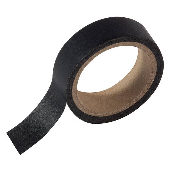 SIGEL BA220 Masking Tape - Papier - 16000 mm - schwarz - 1 St - schnelle und einfache Unterteilung von Boards