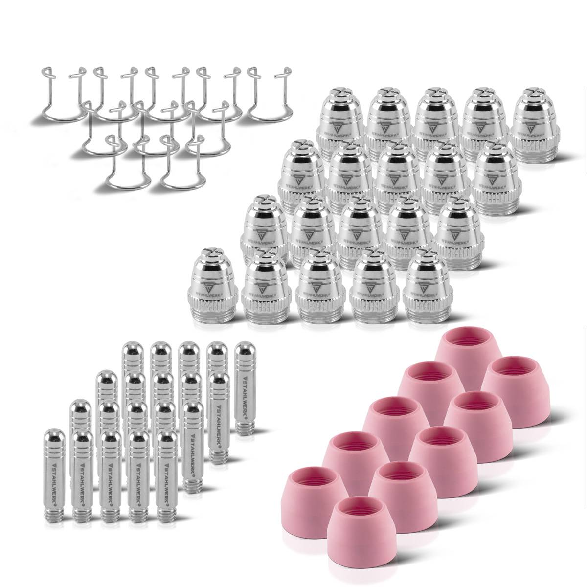 Verschleißteile Plasmabrenner P60 60 tlg.-0