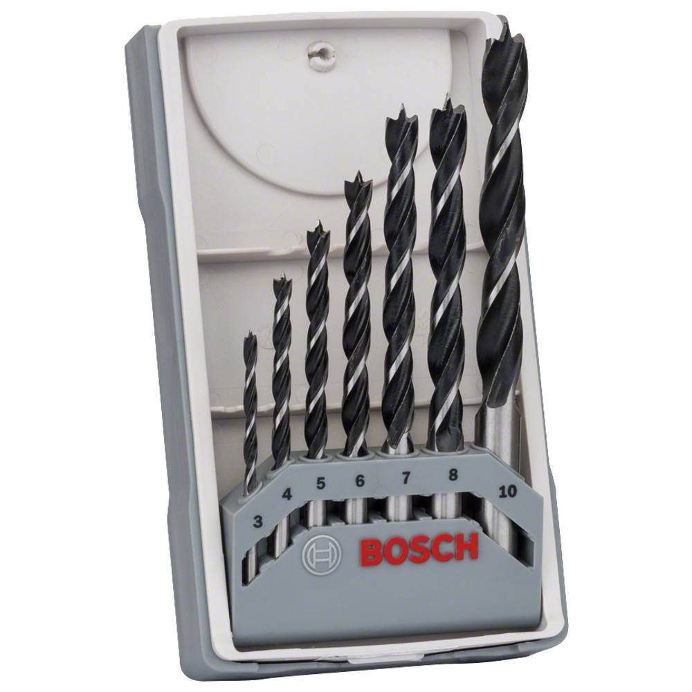 Bosch Professional Holzbohrer-Set X-Pro Line, 7-teilig, 3-10 mm-0