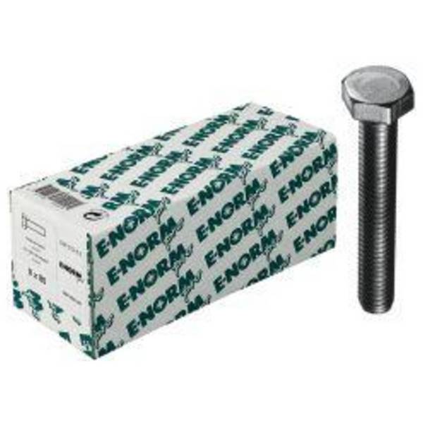 E-NORMpro DIN 933 8.8 galZn M10 x 25 HP E-NORMpro