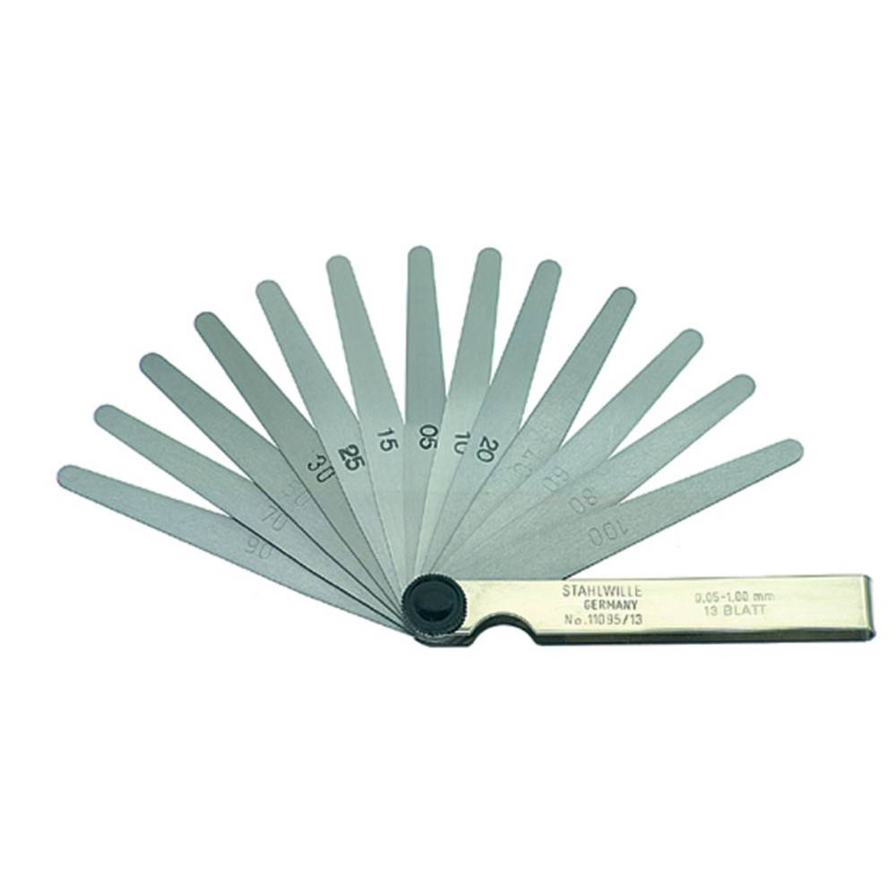 Stahlwille 74240002, Präzisions-Fühlerlehre Nr.11095/20 20tlg.-0