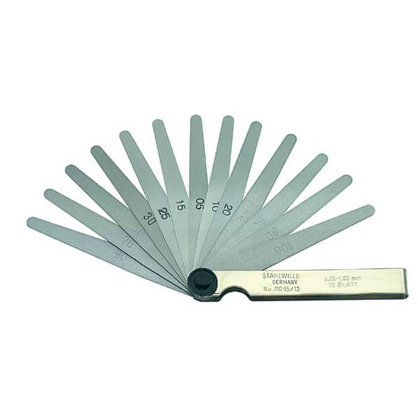 Stahlwille 74240002, Präzisions-Fühlerlehre Nr.11095/20 20tlg.