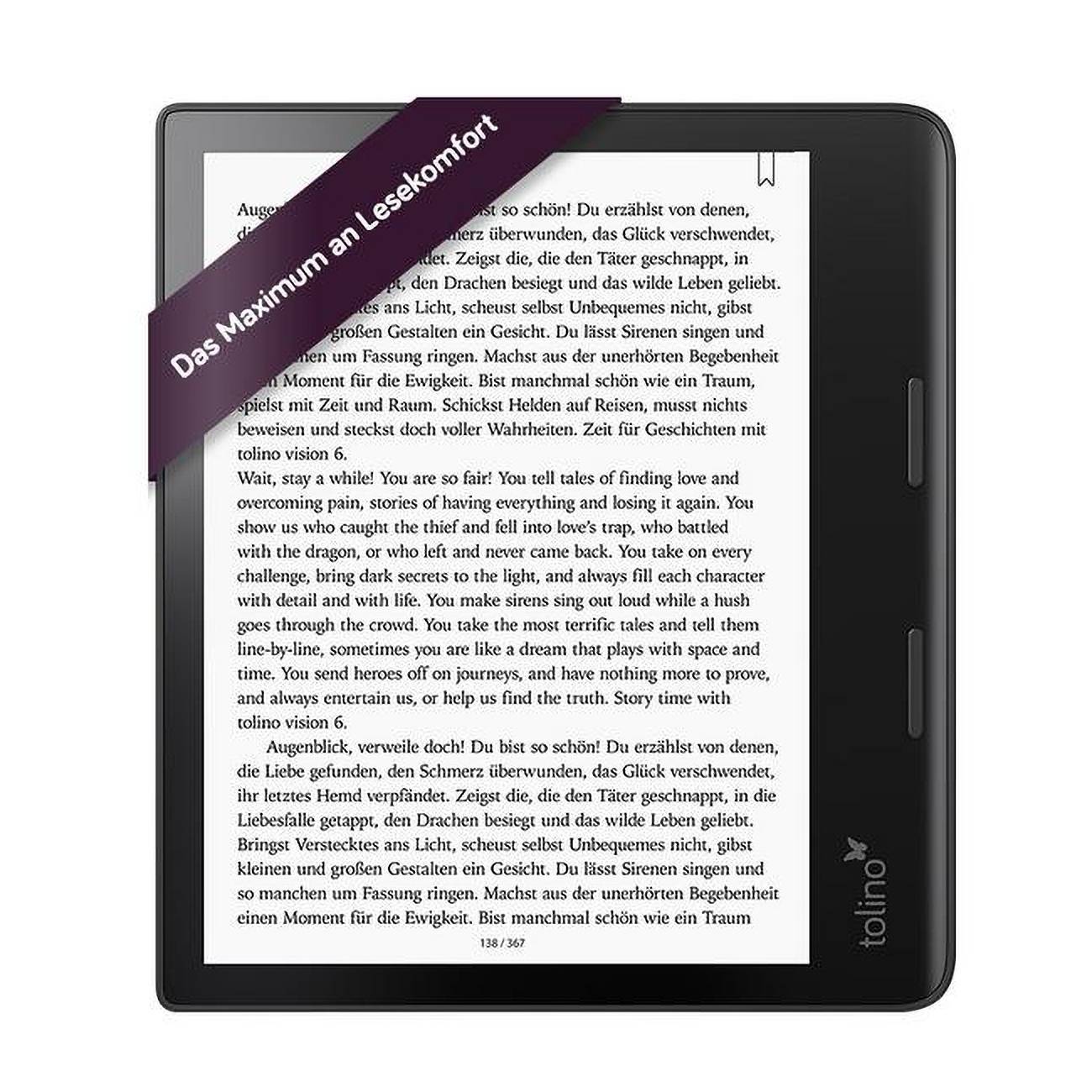 tolino Epos 3 32GB, Schwarz - eBook-Reader EPOS 3-1