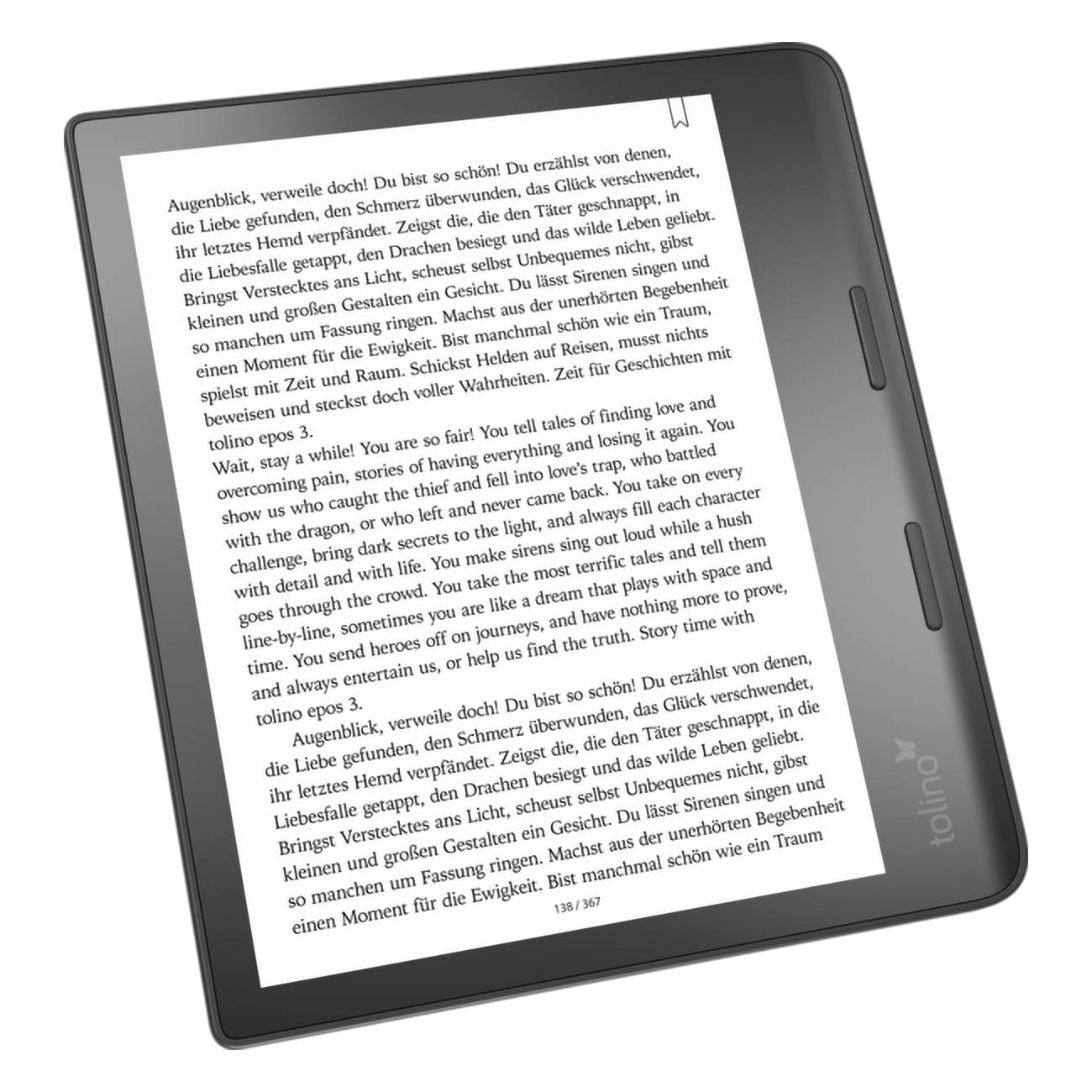 tolino Epos 3 32GB, Schwarz - eBook-Reader EPOS 3-3