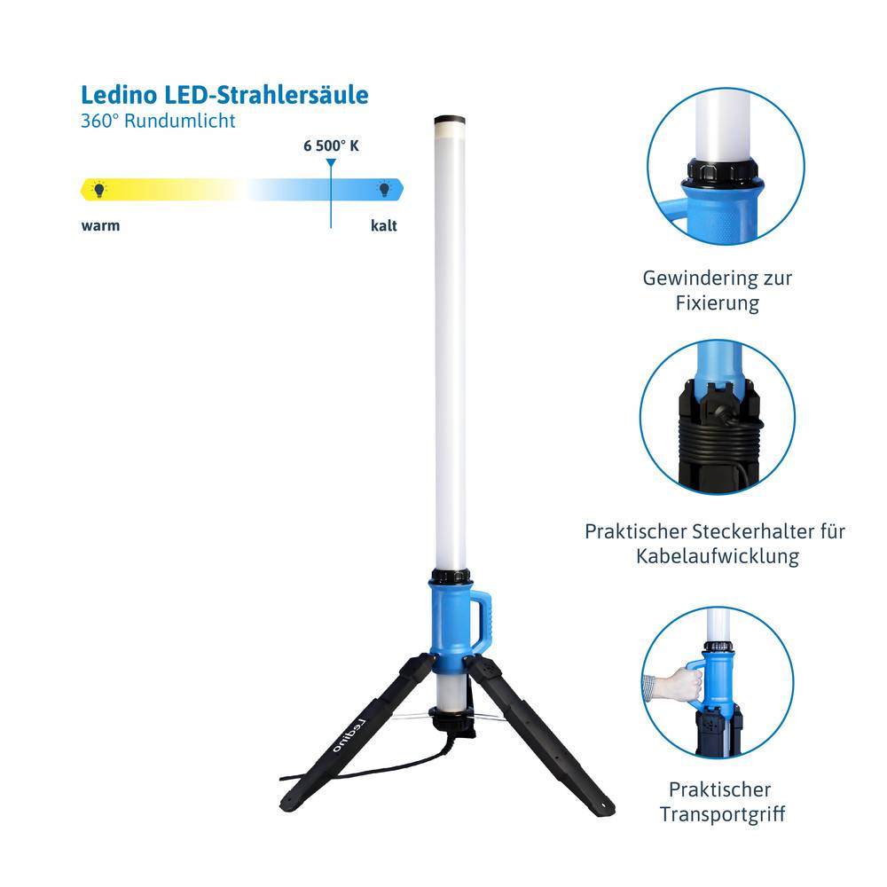 LEDINO 11161306001011 Rath Rath 130W, 10000lm, 360°, IP69K-2