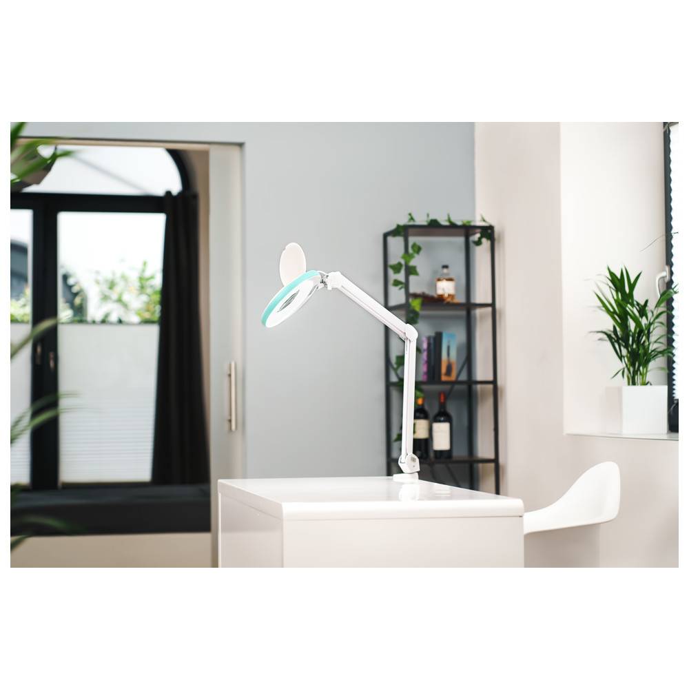 Lumeno 7218SWIII - Lupenleuchte LED O 125 mm Echtglaslinse 8 Dioptrien-4