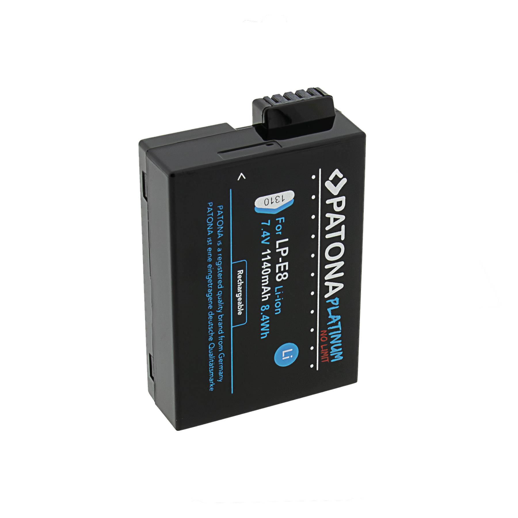 Akku für Canon EOS 550D 600D 650D 700D LPE8 LP-E8 LP-E8+-3