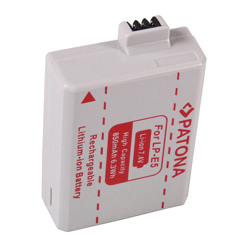 Akku für Canon LP-E5 LPE5 EOS-450D EOS 450D EOS450D EOS1000-3