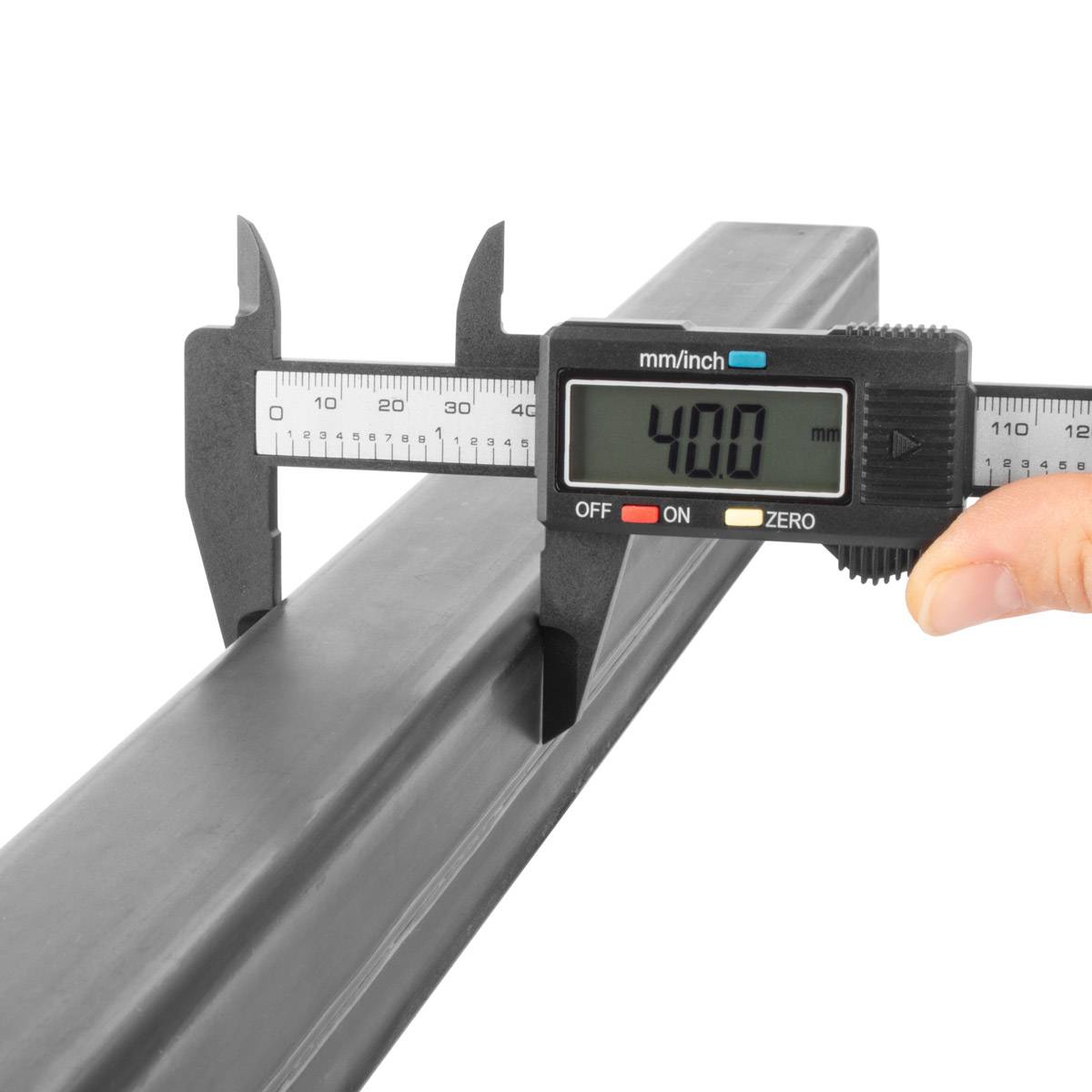 STAHLWERK Digitaler Messschieber 0-150 mm (6") mit großem Digital-Display-3