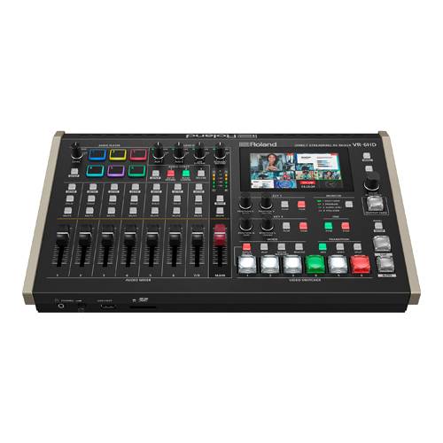 ROLAND VR-6HD - 6-Kanal All-in-One HD AV-Mixer (4,3 Zoll Touchscreen | 6x HDMI-In & 3x HDMI-Out | 28-Kanal Audio-Mixer |-0