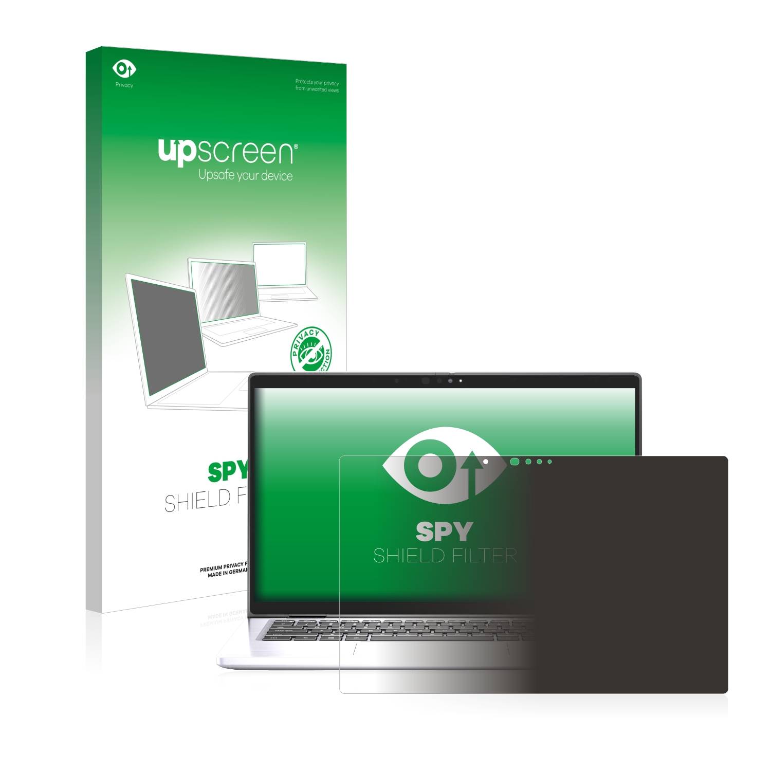 upscreen Blickschutzfilter für Dell Latitude 7330 Laptop Blaulichtfilter Sichtschutz Privacy Anti Spy abnehmbar-0