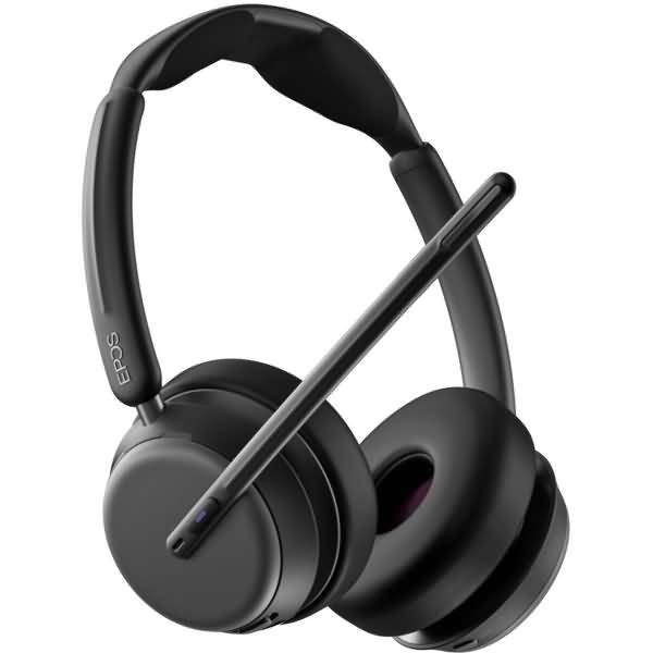 EPOS IMPACT 1000 MS UC ANC WL - On-Ear Bluetooth-Headset (binaural | ANC | inkl. Zubehör) - schwarz-0