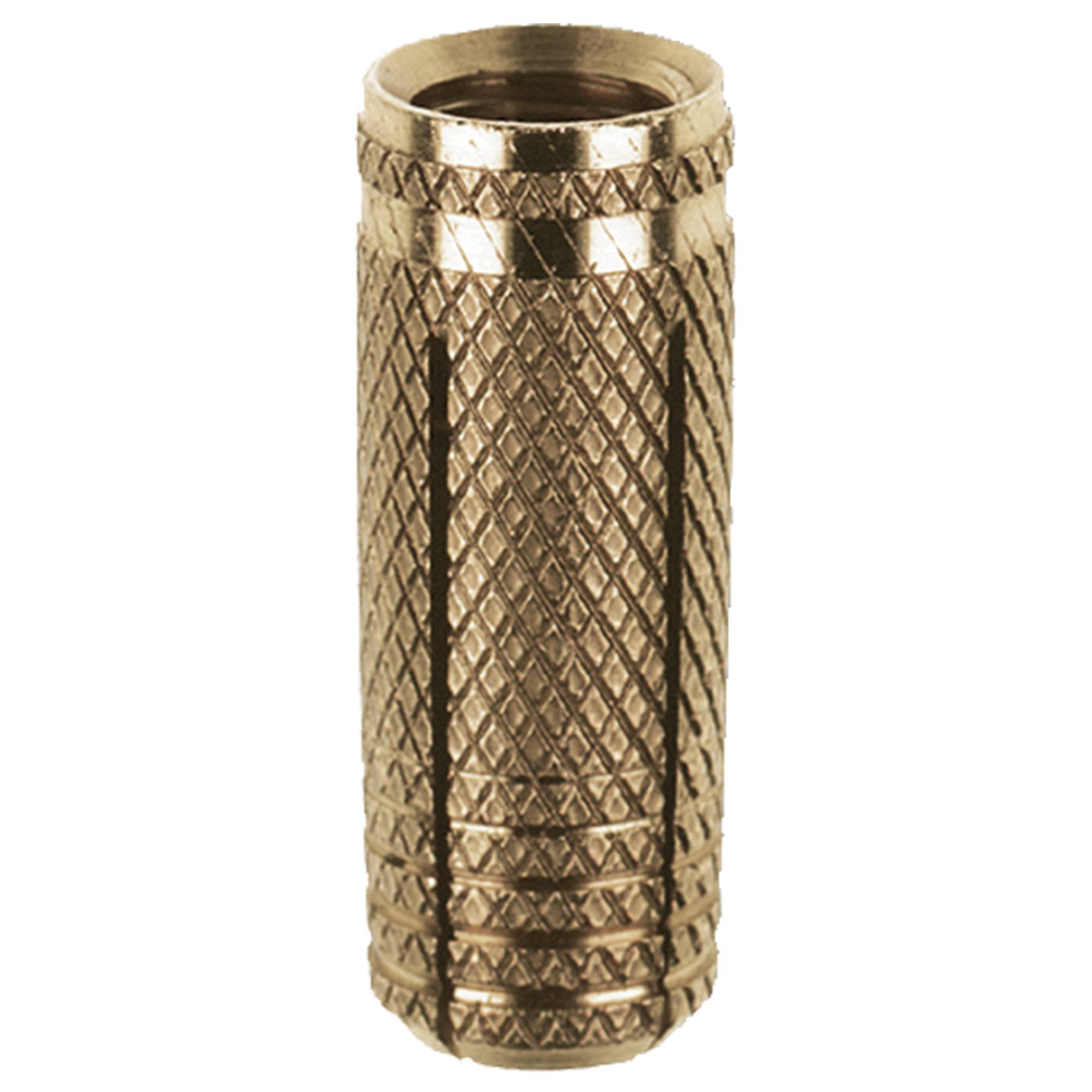 TOX Messing-Spreizdübel Metrix Innengewindedübel für Vollbaustoffe M6x22 mm Kleinpack - 25 Stück-0
