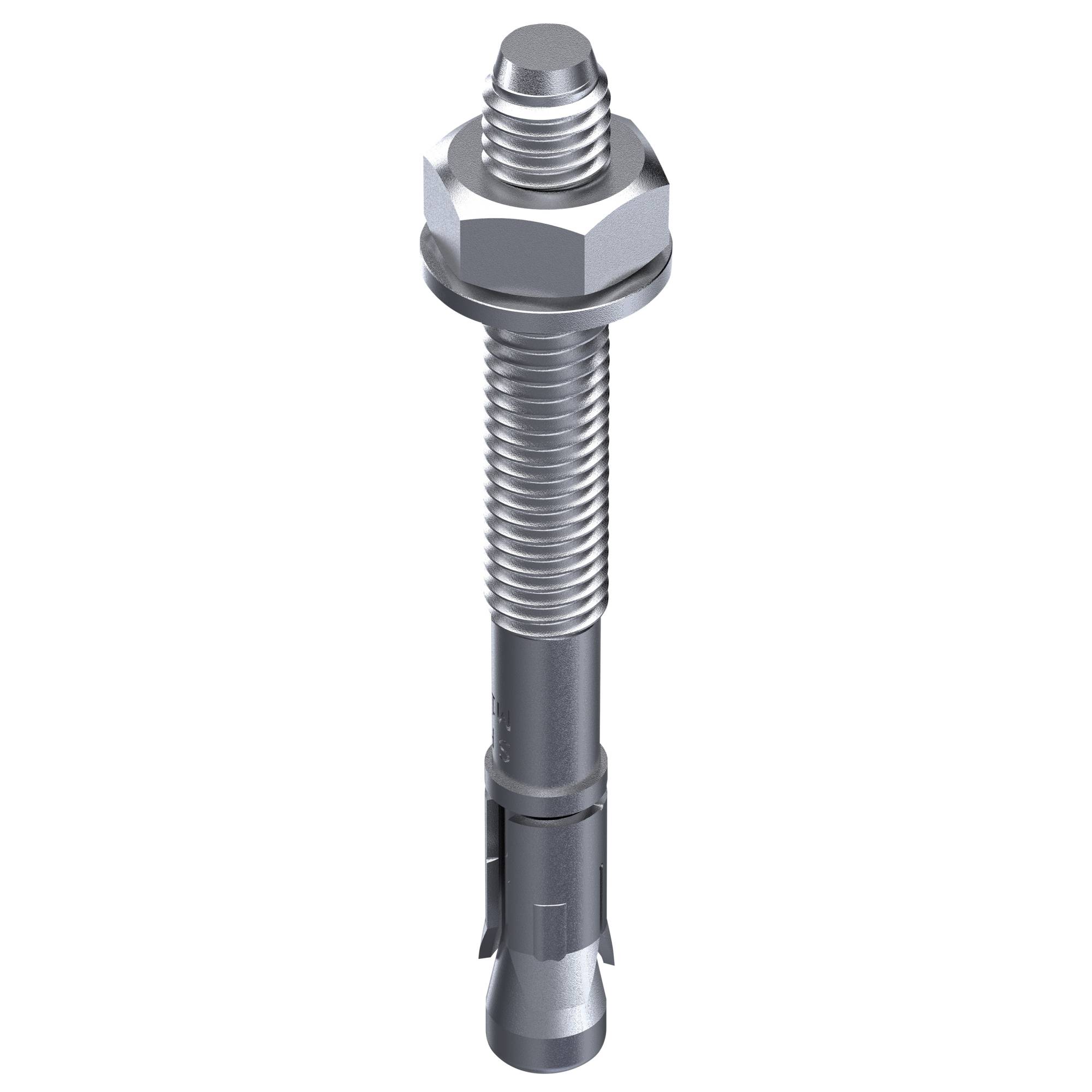 TOX Bolzenanker S-Fix Plus ETA-Zulassung Option 7 Stahl verzinkt M8x75/5+18 mm - 100 Stück-0