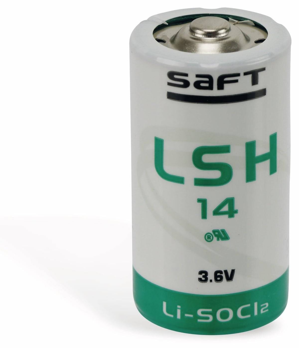 SAFT Lithium-Batterie LSH 14, 3,6V, 5,5Ah, C(Baby)-0