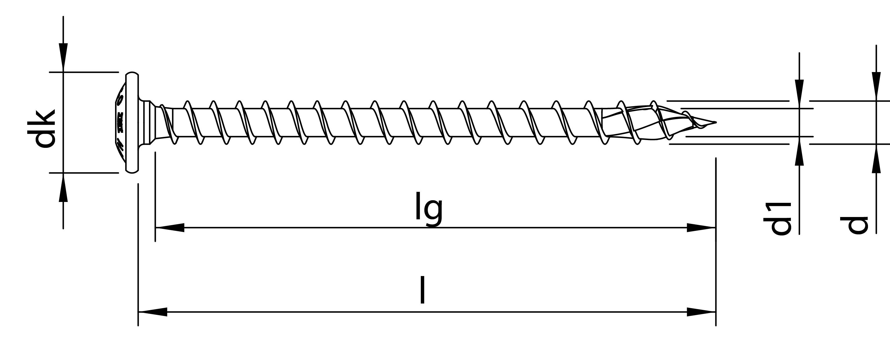 HECO-TOPIX-plus Holzbauschraube Edelstahl A2 Tellerkopf TX Vollgewinde 8x100 - 50 Stück-1