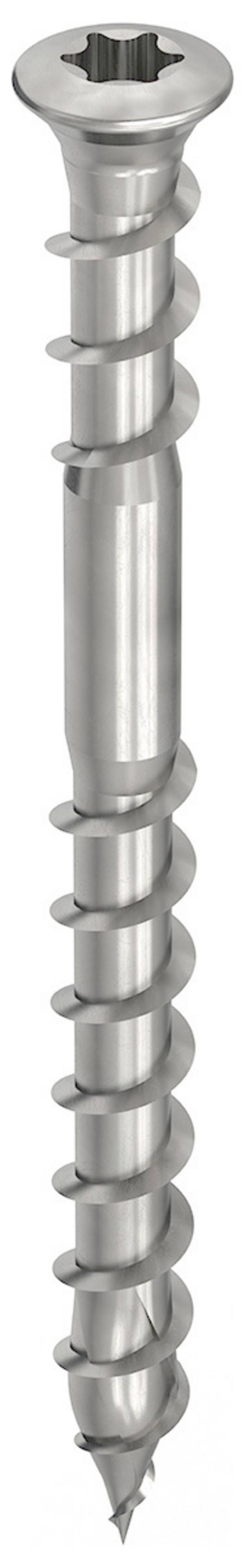 HECO-TOPIX-plus Terrassenschraube Edelstahl A2 Linsensenkkopf HD mit UK-Gewinde 5x60 - 200 Stück