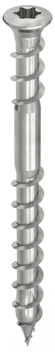 HECO-TOPIX-plus Terrassenschraube Edelstahl A2 Linsensenkkopf HD mit UK-Gewinde 5x60 - 200 Stück-0