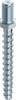 MULTI-MONTI-plus ST Betonschraube Stahl verzinkt Anschlussgewinde M8 SW10 - 7,5 x 50 mm - 50 Stück