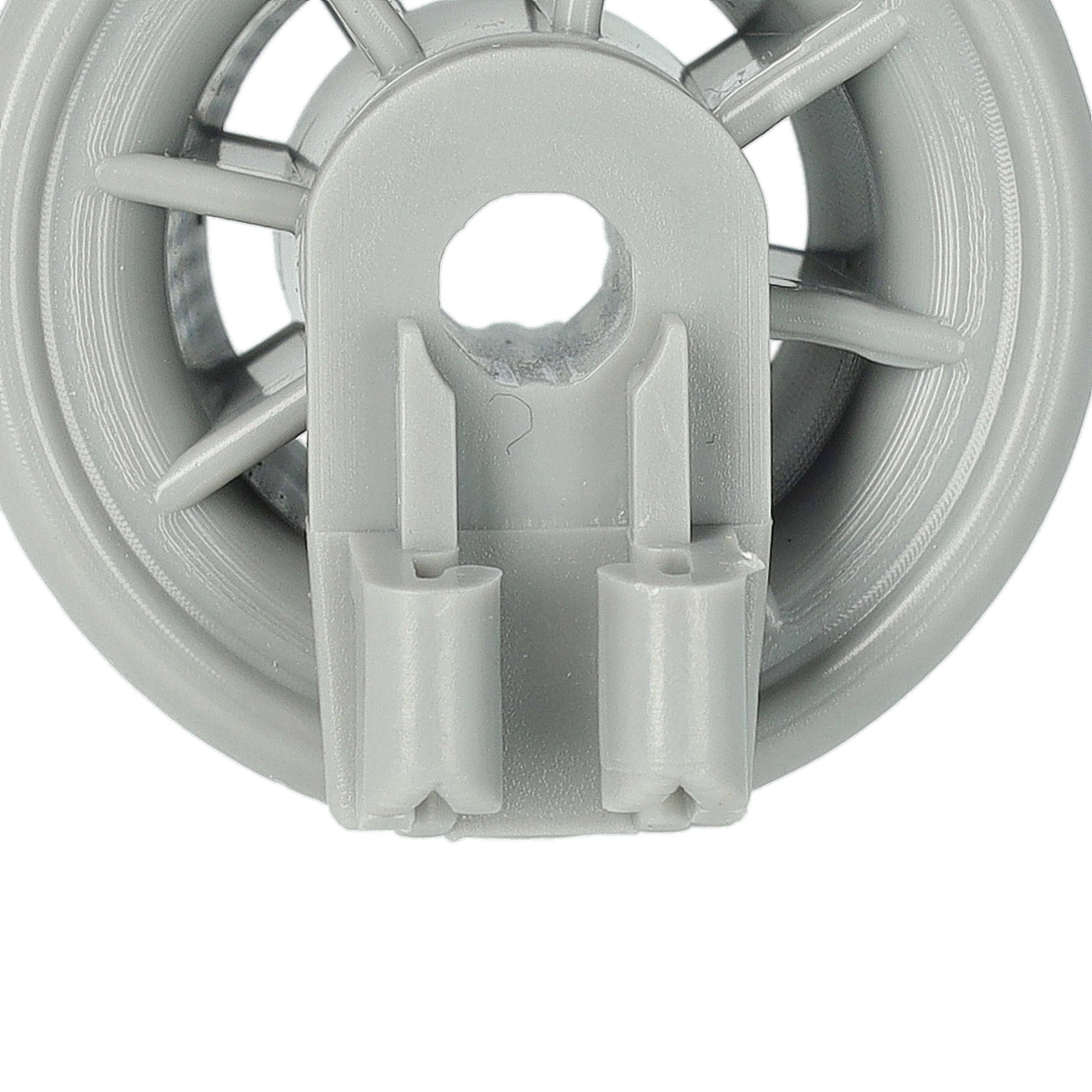 vhbw 4x Korbrolle für Unterkorb kompatibel mit Bosch Geschirrspüler | Durchmesser 35 mm-4