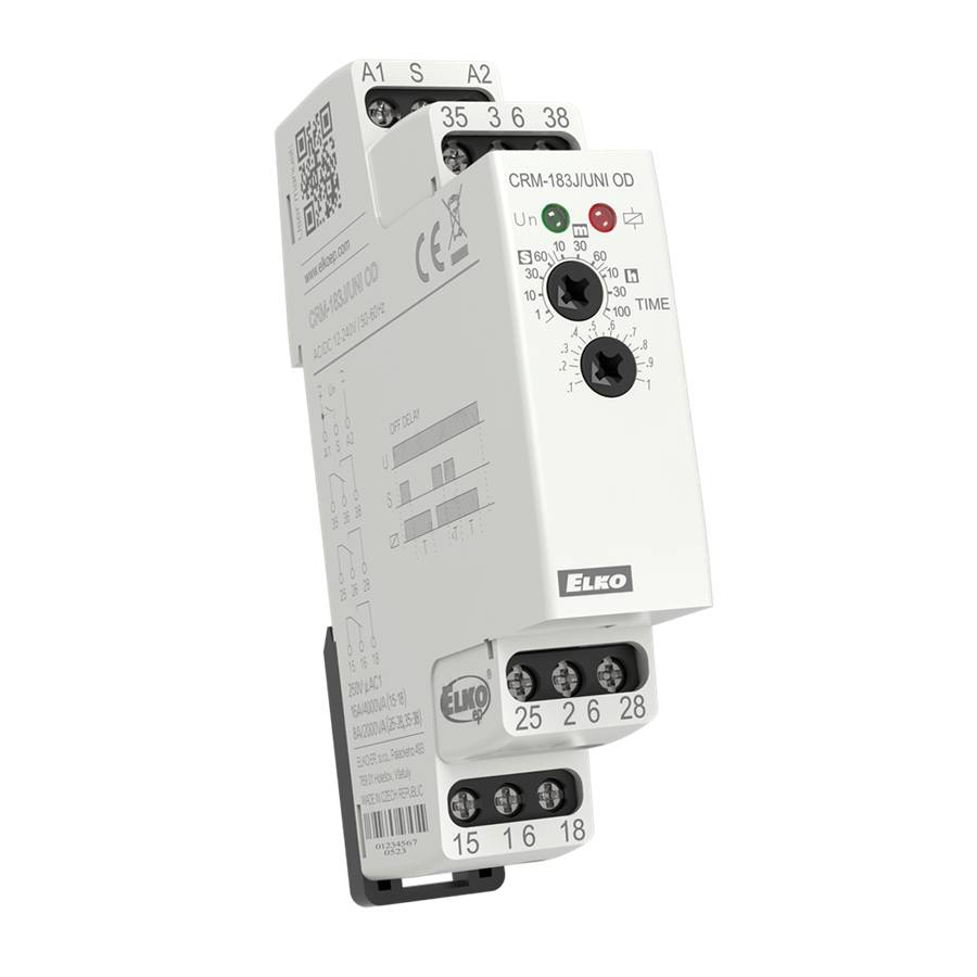 CRM-183J/UNI BL Einzelfunktion Zeitrelais - Taktgeber-0