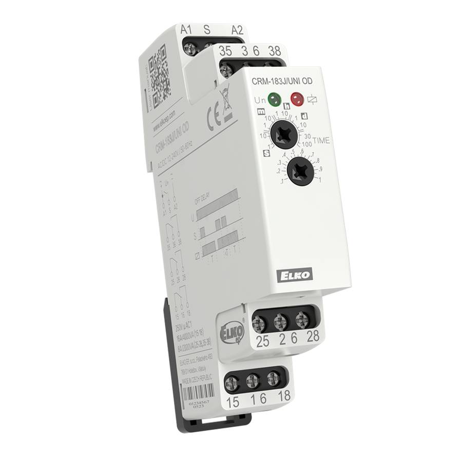 ElkoEP CRM-183J/UNI OD, Einfunktions-Zeitrelais