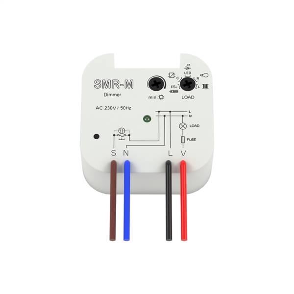 SMR-M Dimmer - Unterputzmontage R-L-C-ESL-LED