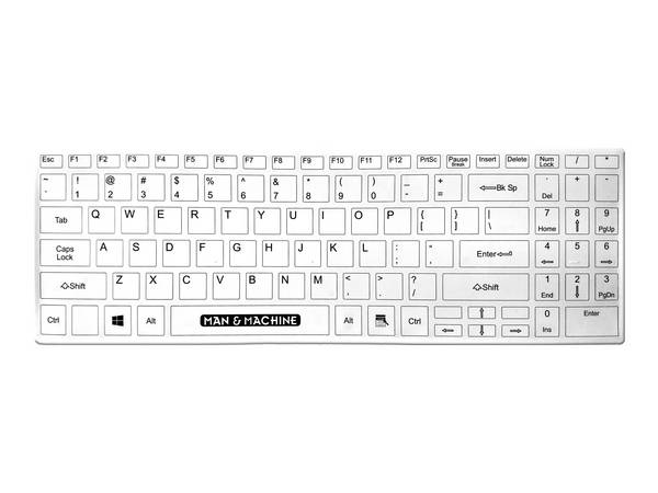 Man & Machine Its Cool Flat keyboard Eingabe / Ausgabe Mäuse & Tastaturen