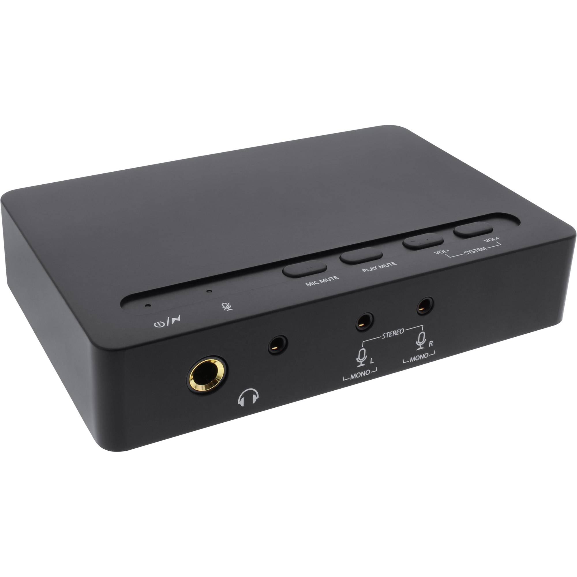 InLine® USB 2.0 SoundBox 7.1, 48KHz / 16-bit, mit Toslink Digital IN / OUT-0