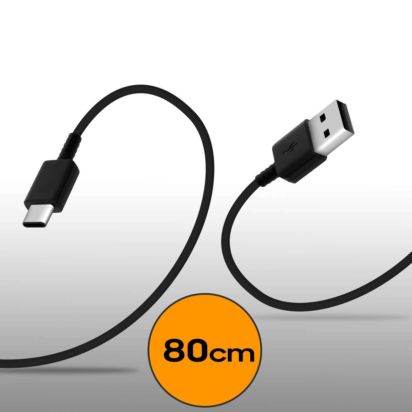 Samsung EP-DR140ABE Typ C Kabel 0,8m Schwarz Bulk, Samsung Universal-4