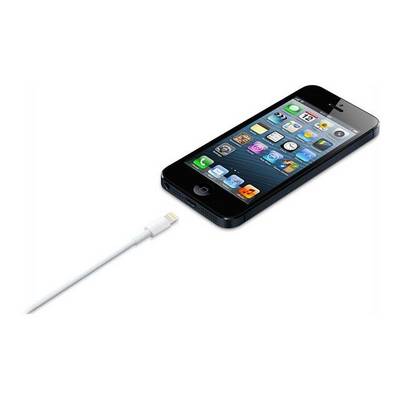 Apple Kabel von Lightning auf USB 2 Meter, weiß MD819ZM/A-0