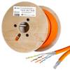 hb-digital Netzwerkkabel Duplex 100m CAT 7a Kabel max. 1200 MHz S/FTP AWG23 LSZH orange