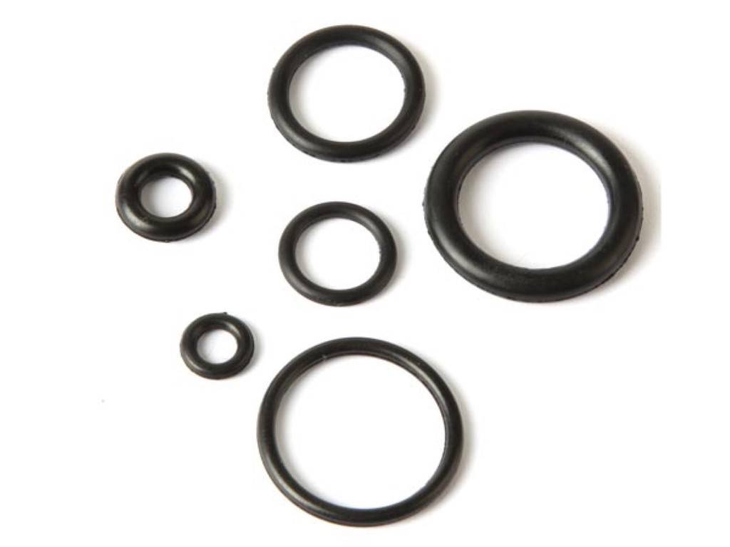 Nitril-O-Ringen-Sortiment, 225-tlg., metrisch, verschiedene Größen, Schwarz-1