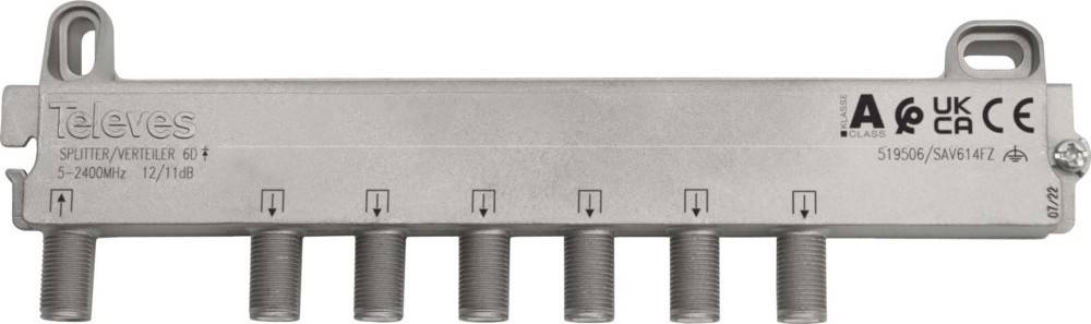 Televes Verteiler 6f. SAV 614 FZ-0