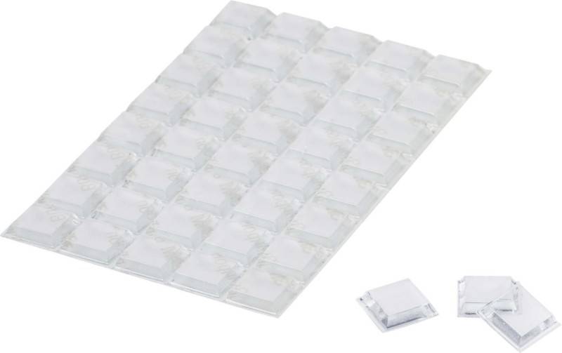 Bumpon, 40 Stk. Elastikpuffer Transp. 12,7 x 3,1mm - Artikel: 4054596438484-2