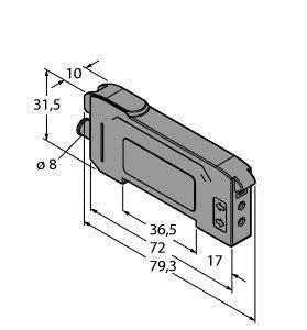 Turck Opto Sensor DF-G3-KD-Q7-1