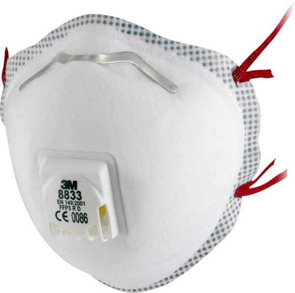 3M Deutschland Atemschutzmaske 8833 (VE10)