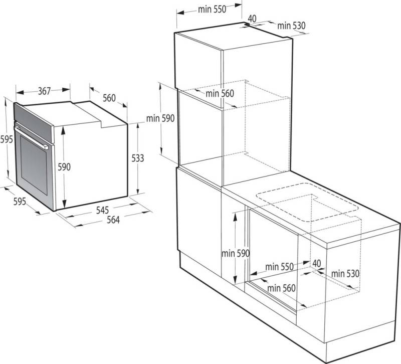 Gorenje BPS6737E14BG-2