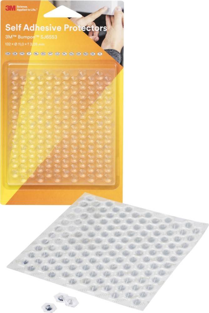 3M Deutschland Elastikpuffer SJ6553T BL(VE132x18)-1