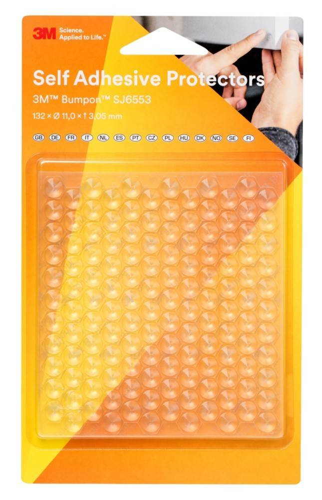 3M Deutschland Elastikpuffer SJ6553T BL(VE132x18)-3