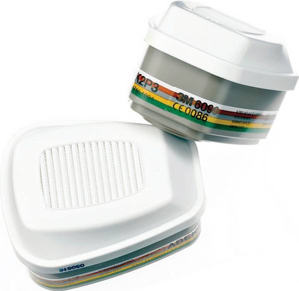 Gas- u.Kombifilter 6099 A2 B2 E2 K2 Hg P3R+Formaldehyd EN 14387:2004+A1:2008