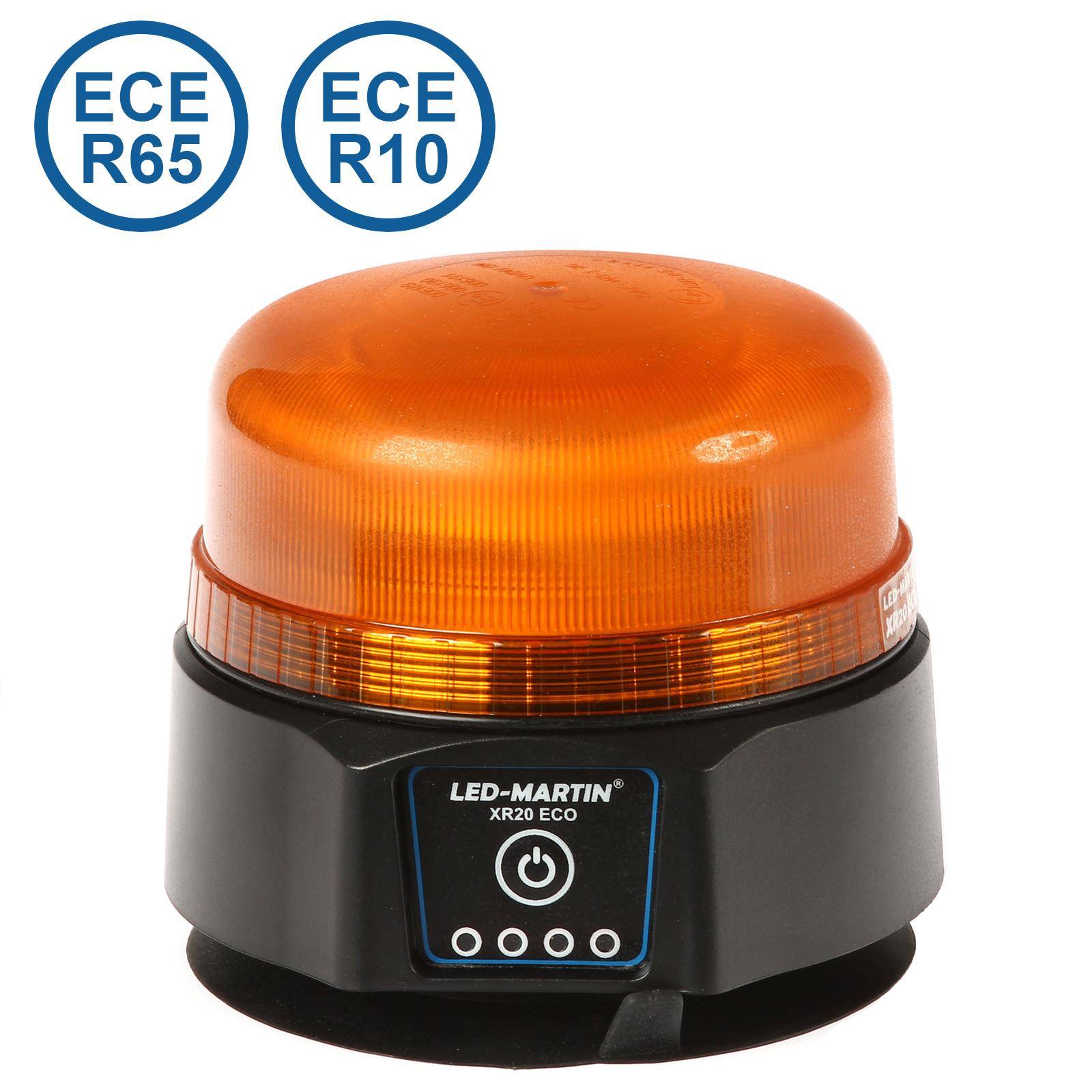 XR20 ECO Rundumleuchte - gelb - Magnet - AKKU - 220km/h DEKRA getestet-4