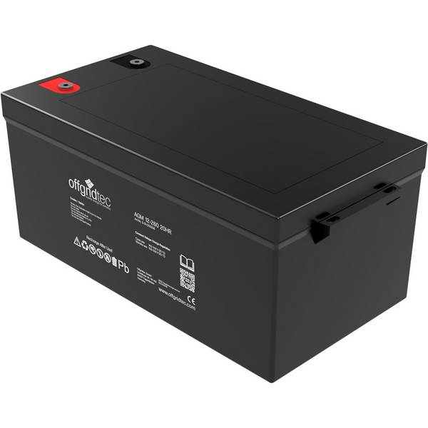 Offgridtec® AGM 260Ah 20HR 12V Solar Batterie Akku extrem zyklenfest