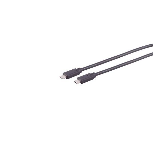 USB-C Kabel USB Typ-C Verbindungskabel 2.0 Power Delivery 100W Datenkabel Ladekabel Schwarz 4,0m