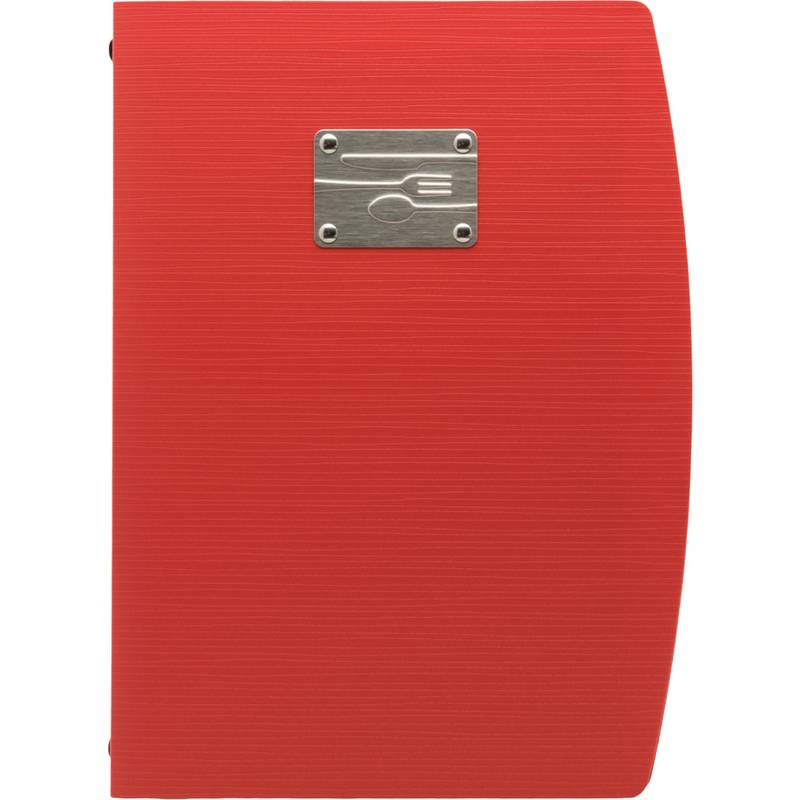 Securit Speisekarten-Mappe RIO BESTECK, DIN A4, rot (70020513)-0