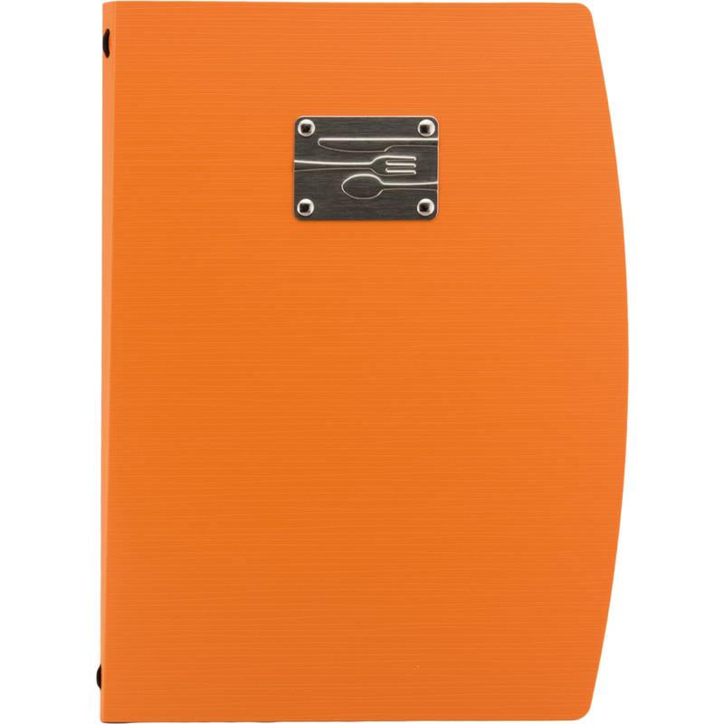 Securit Speisekarten-Mappe RIO BESTECK, DIN A4, orange (70020512)-0